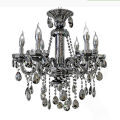 Asia Hight Quality Black Empire Candle Crystal Chandelier